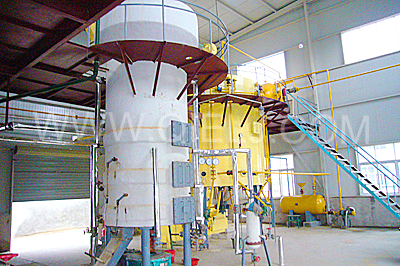 濕粕蒸脫工程(圖2) 全套植物油精煉設(shè)備