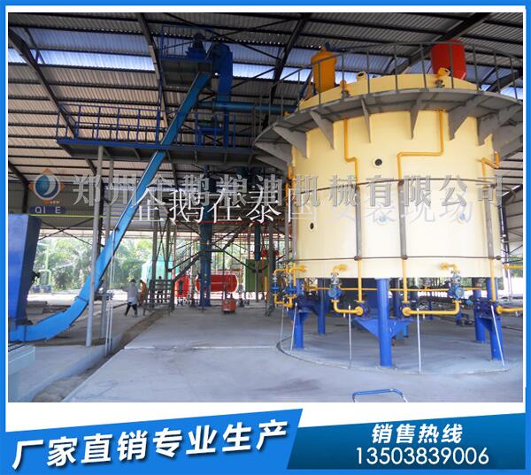 大豆油加工,選企鵝浸出油設(shè)備,項(xiàng)目一路開掛(圖1) 大豆油浸出設(shè)備